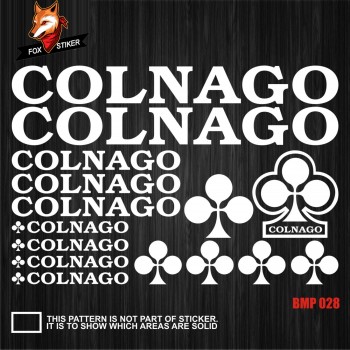 Bicycle Frame Decal Stickers Colnago 01